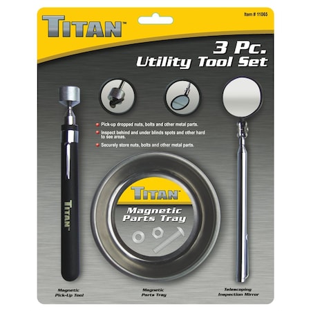 Titan 3 Piece Utility Tool Set 11065